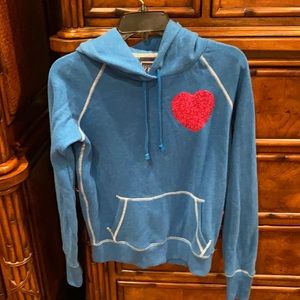Victoria Secret Pink 1986 Hoodie Blue